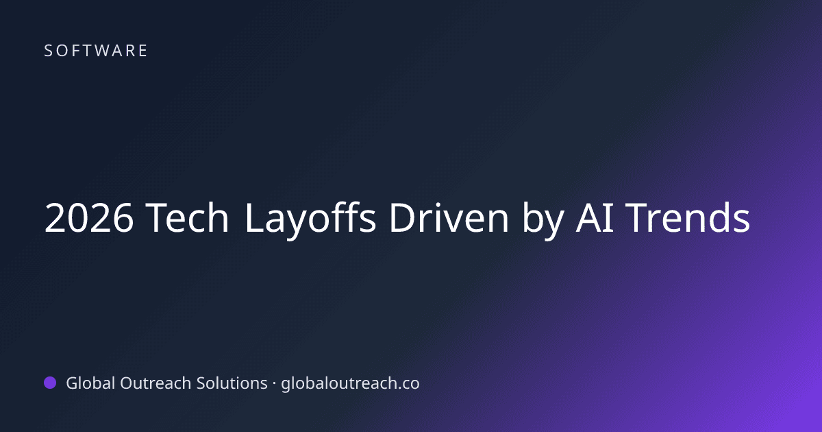 2026 Tech Layoffs Driven by AI Trends