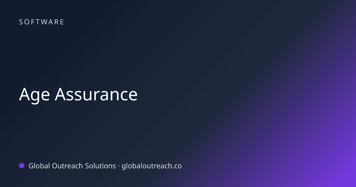 Related article cover image: "Age Assurance" (Software)