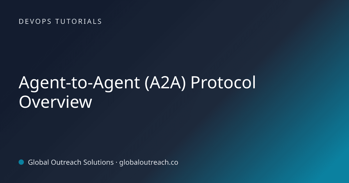 Agent-to-Agent (A2A) Protocol Overview