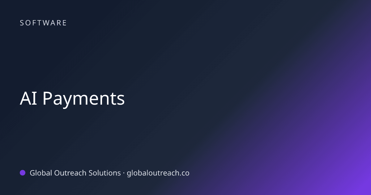 Related article cover image: "AI Payments" (Software)