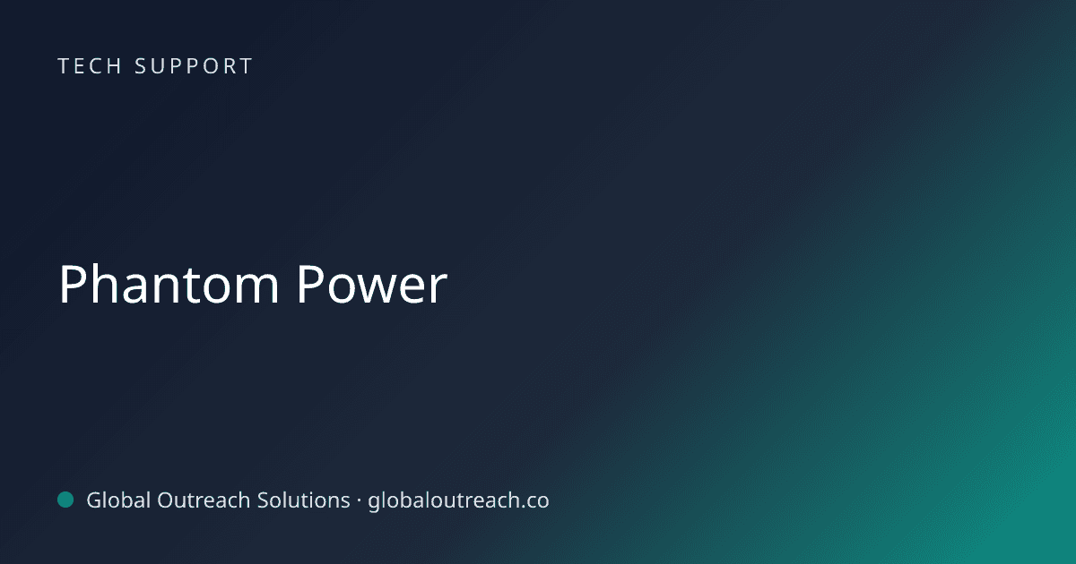 Related article cover image: "Phantom Power" (Tech Support)