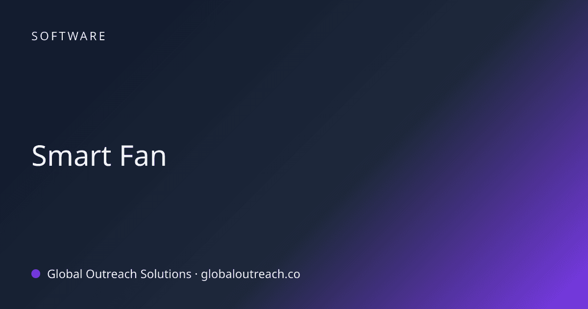 Related article cover image: "Smart Fan" (Software)