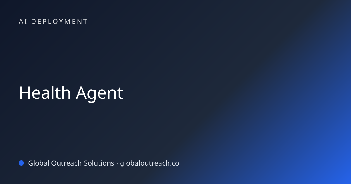 Health Agent