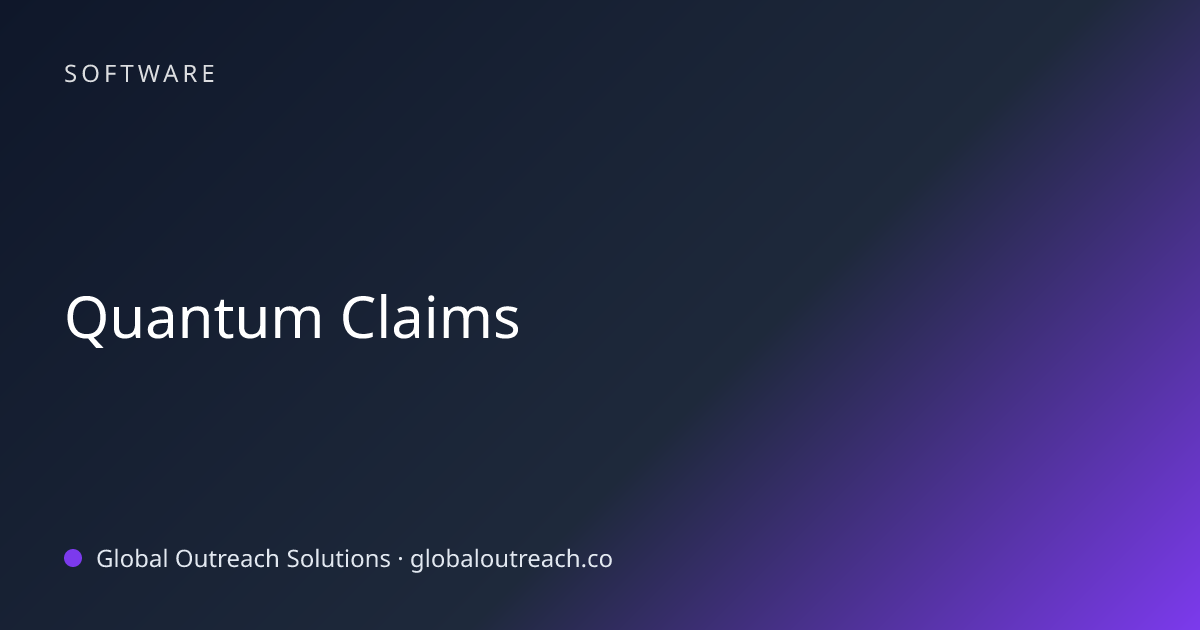 Quantum Claims
