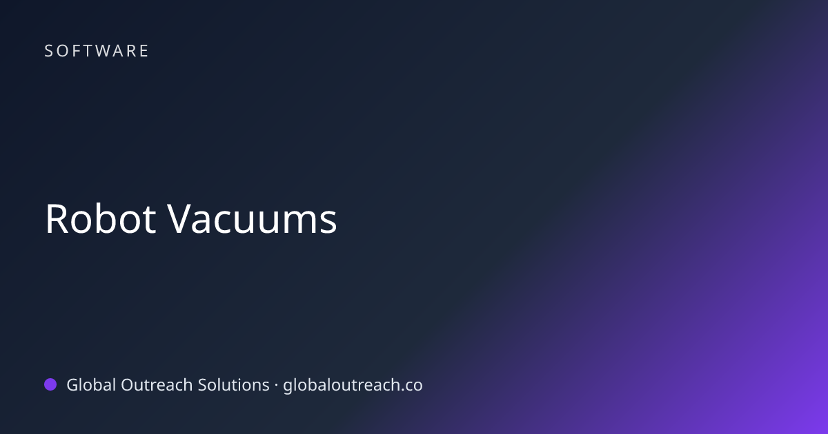 Robot Vacuums