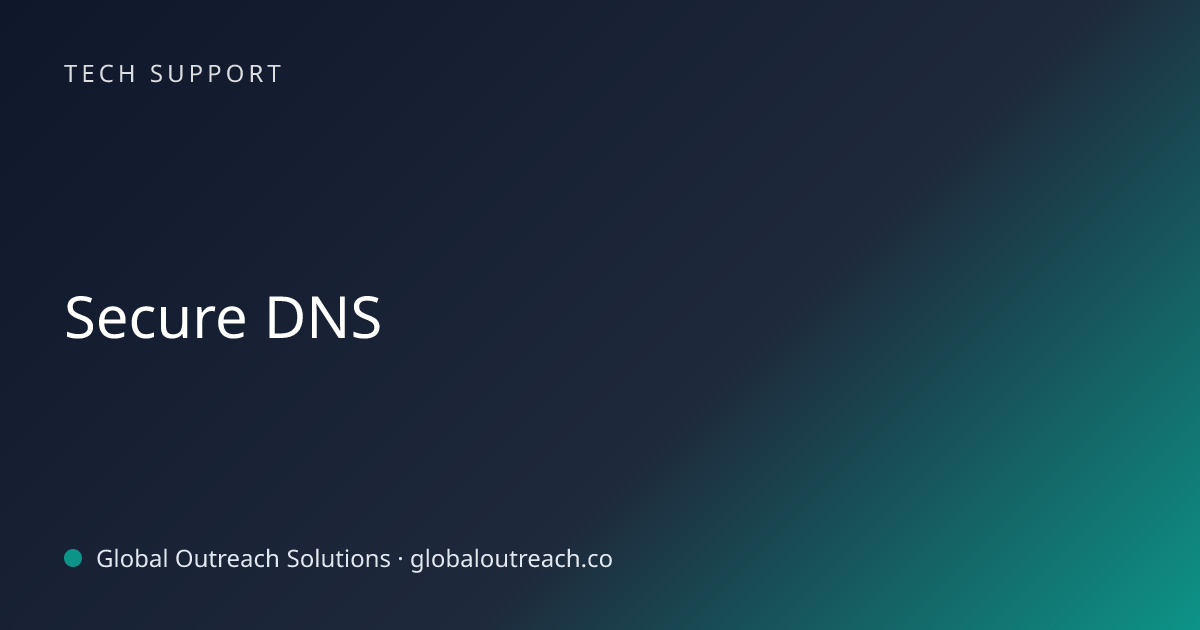 Secure DNS