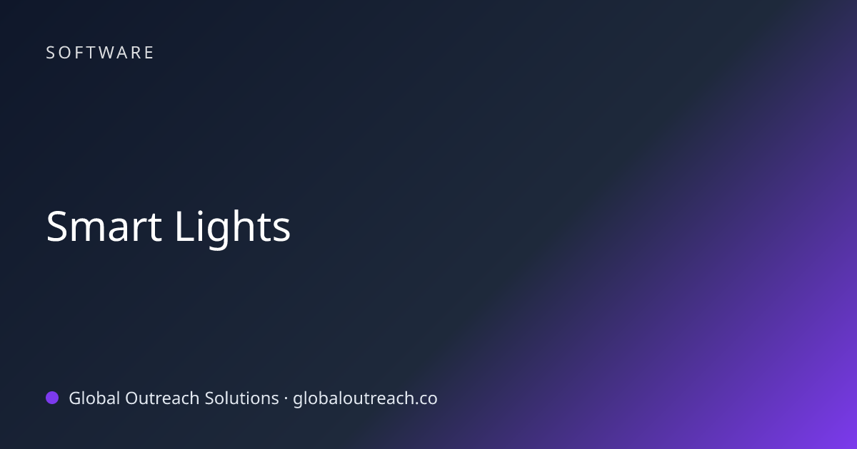 Smart Lights